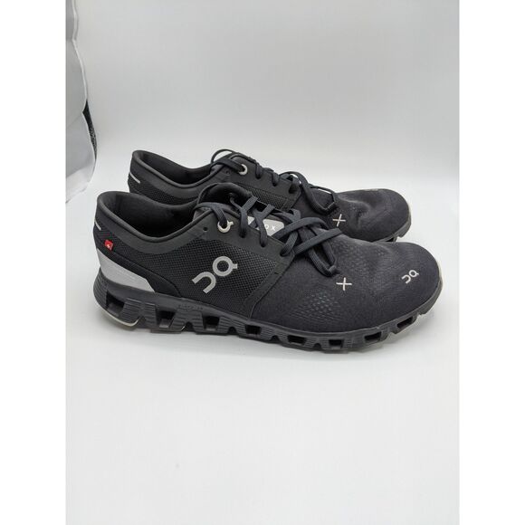 On Women's Cloud X 3 Sneakers, Black, 9.5 Medium US - Picture 2 of 13